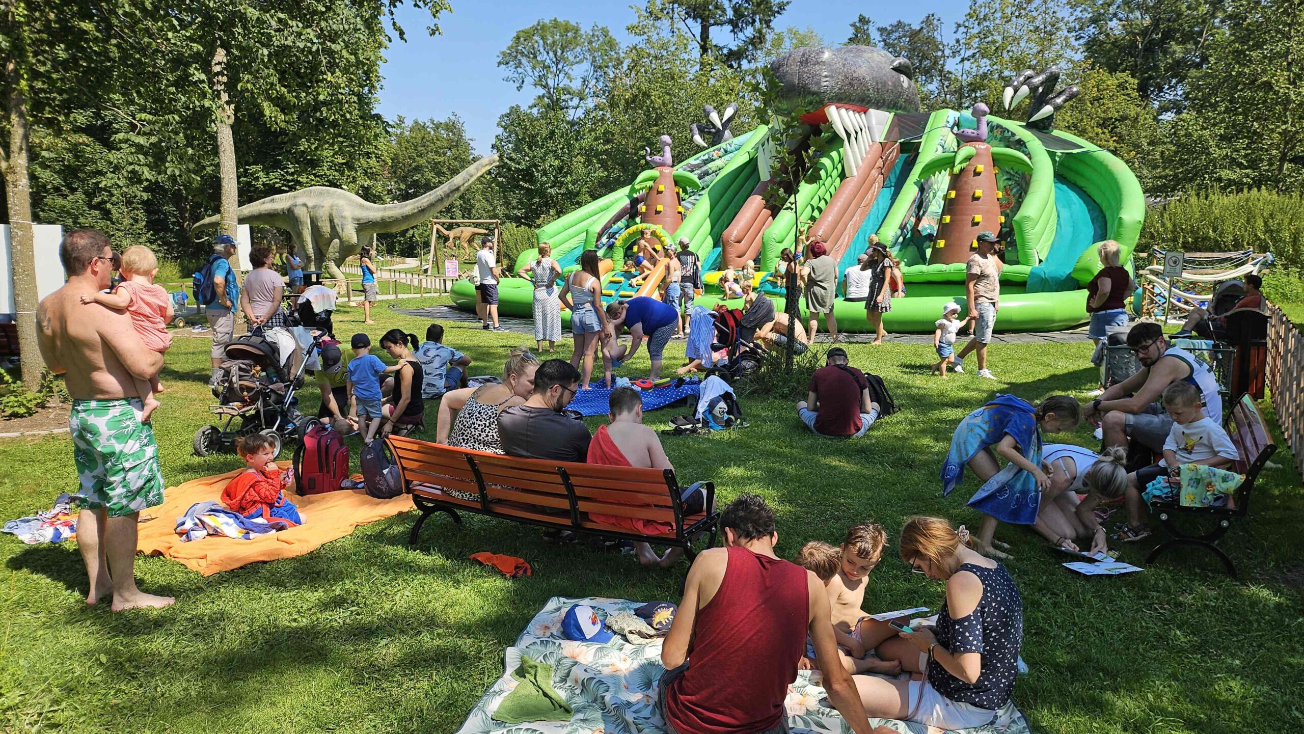 Family activities at DINOLAND